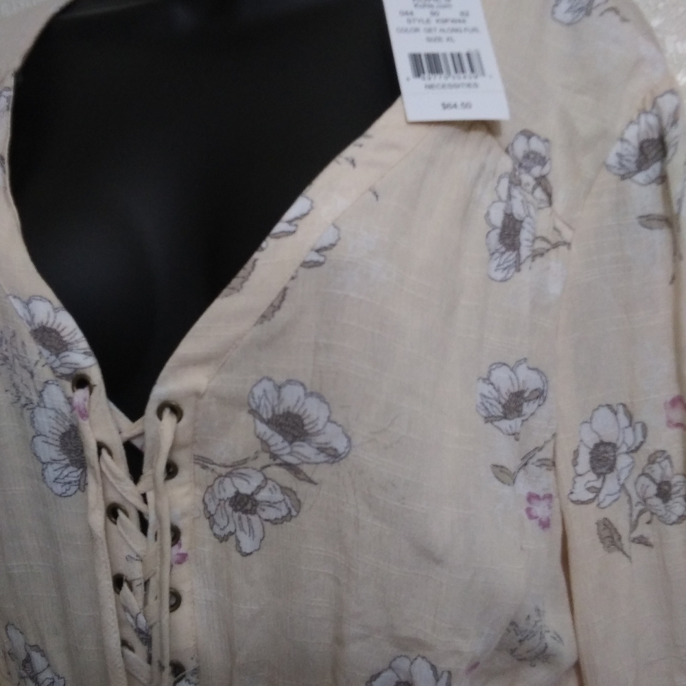 American Rag CIE, Get Along Floral, Dress, XL - Picture 5 of 6